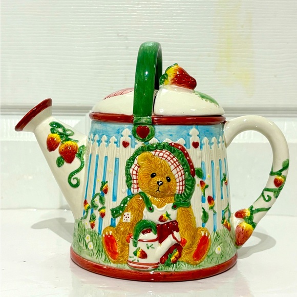 Vintage Cherished  Teddies  Teapot 1995 - Picture 1 of 12